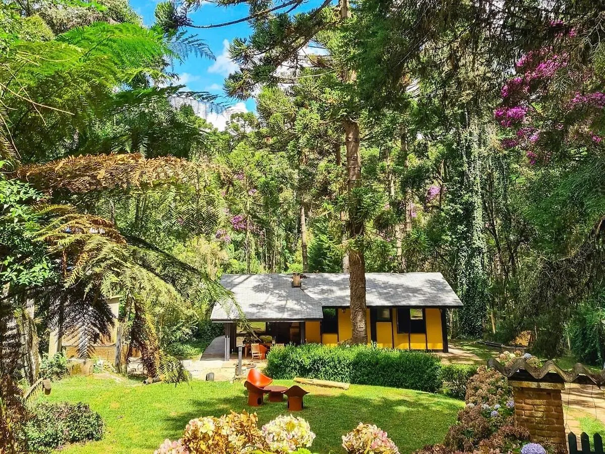 Cabana Em Terreno Amplo, Pet Friendly Campos do Jordao
