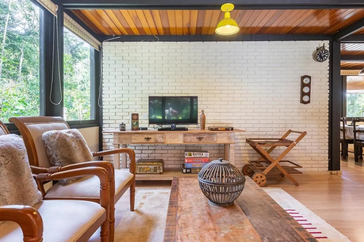 Cabana Em Terreno Amplo, Pet Friendly Campos do Jordao